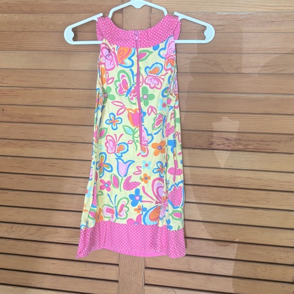 Goodlad Vibrant Pink and Orange Dress - Picture 2 of 4